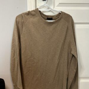 Banana Republic Men's Brown Long Sleeve Tee